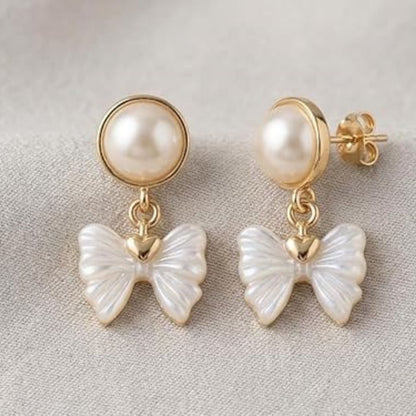 Elegant Gold Dangle Earrings | Minimal Statement Drop Earrings