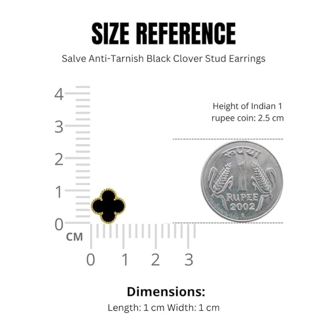 Clover Floral Stud Earrings for Women | Anti-Tarnish Stainless Steel Korean-Style Earrings