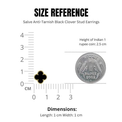 Clover Floral Stud Earrings for Women | Anti-Tarnish Stainless Steel Korean-Style Earrings