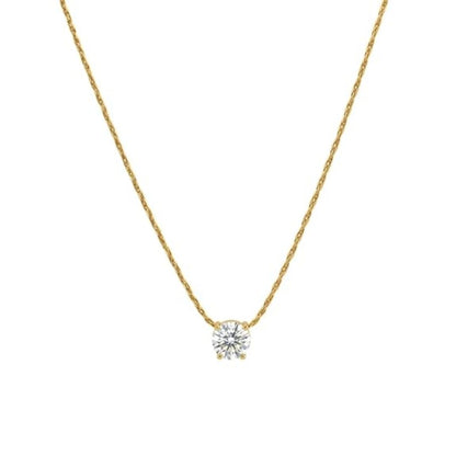Dewdrop Anti Tarnish Pendant Necklace for Women | Minimal Gold Tone Locket Necklace
